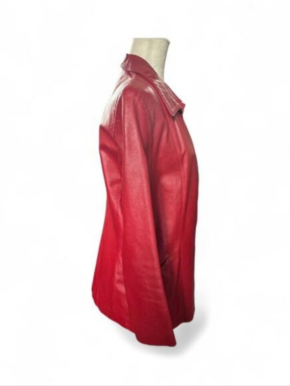 Vintage Italian Leather Jacket - Picture 3 of 9